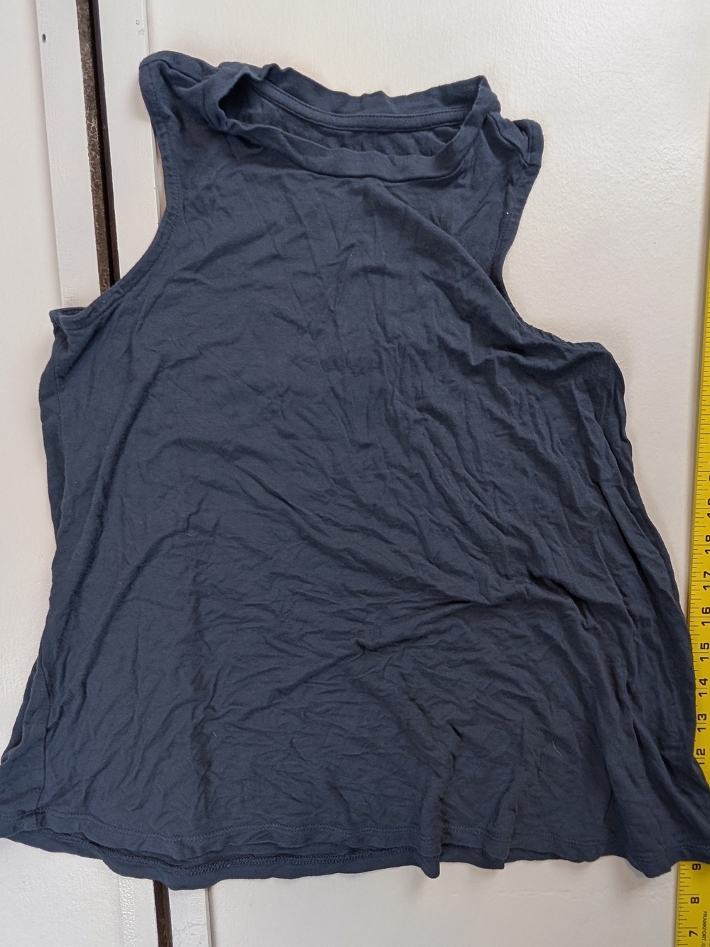 Kids Navy Blue Sleeveless Tank Top - Casual Everyday Tee